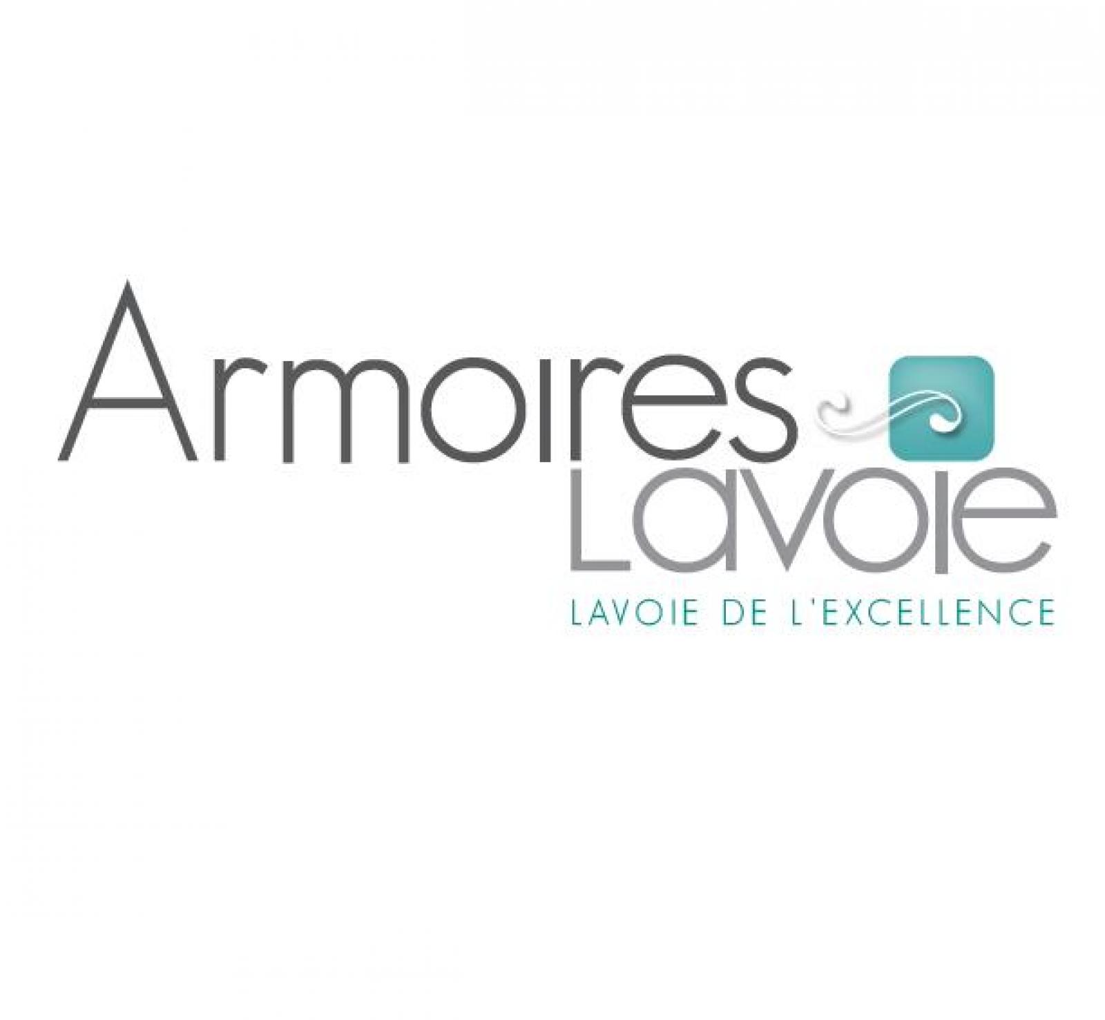 Armoires de cuisine salle de bain Lavoie Port-Cartier. Logo